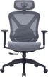Офисное кресло для персонала OfficePro Atlas Black/Dark Gray (OC630-B-DG-DG) - изображение 2