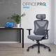 Офисное кресло для персонала OfficePro Atlas Black/Dark Gray (OC630-B-DG-DG) - изображение 7