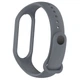 Ремешок Prime для Xiaomi Mi Band 7, с металлической кнопкой и фиксатором капсулы, Dark Grey - изображение 2
