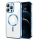 Чехол Fiji Chrome для Apple iPhone 12 Pro Max с MagSafe и защитой камер Light Blue - изображение 1