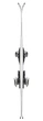 Лижі гірські комплект Nordica SENTRA S2 FDT+TP2 COMP10 150см White/grey/black (0A0270+0C8020SB002) - изображение 2