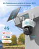 Anbiux 3G/4G LTE Внешняя Камера с SIM-картой - 2K/4MP 360° PTZ Водонепроницаемая Камера с Солнечной панелью - изображение 2