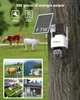Anbiux 3G/4G LTE Внешняя Камера с SIM-картой - 2K/4MP 360° PTZ Водонепроницаемая Камера с Солнечной панелью - изображение 3
