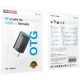 Переходник Borofone BV26 Lightning Male to USB Female USB2.0 (Black) (243647) - изображение 6
