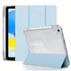 Чохол iPad Mini 6/7 TPU Clear Frame Acrylic Pen Slot Smart Case light blue - изображение 1