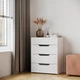 Стол письменный KOMTO FOLDY2 раздвижной трансформер с ящиками Белый (p-186-1814) - изображение 3