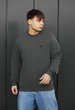Свитшот Мужской Стаф Темно-серый С Логотипом Спортивный Staff Logo Dark Gray M (375653) - изображение 1