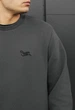 Свитшот Мужской Стаф Темно-серый С Логотипом Спортивный Staff Logo Dark Gray M (375653) - изображение 3