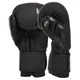 Перчатки боксерские кожаные на липучке Fistrage Fight Gear 7891 размер 10 унций Black - изображение 2
