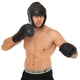 Перчатки боксерские кожаные на липучке Fistrage Fight Gear 7891 размер 10 унций Black - изображение 7