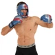 Перчатки боксерские кожаные на липучке Fistrage Fight Gear 7804 размер 14 унций Blue-Red - изображение 7