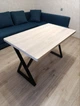 Стол Loft деревянный с ясеня 120*80 - изображение 3