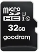 Карта пам'яті microSDHC 32GB Goodram Class 10 UHS-I U1 + SD-adapter (M1AA-0320R12) - изображение 1