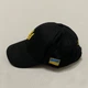 Кепка бейсболка с вышитым Трезубом Украины и флагом One Size (57-59) Чорная - изображение 3