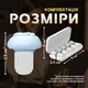 Беруши для сна многоразовые беруши с кейсом защита от храпа выстрелов взрывов беруши для строительных работ Pavlysh (PA-PAK4BLUE) - изображение 2
