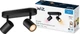 Світильник точковий накладний розумний IMAGEO Spots, 2х5W, 2200-6500K, RGB, Wi-Fi, чорний WiZ 000325124 - зображення 2