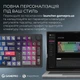 Клавиатура беспроводная GamePro Asgard Drakkar Keychron Super Red Switch Black (MK305BK) - изображение 12