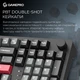 Клавиатура беспроводная GamePro Asgard Drakkar Keychron Super Red Switch Black (MK305BK) - изображение 13