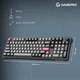 Клавиатура беспроводная GamePro Asgard Drakkar Keychron Super Red Switch Black (MK305BK) - изображение 19