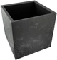 Горщик для квітів пластиковий Kadax Karo Eco 39 x 39 см Чорний (5903699495933) - зображення 5