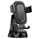 Автотримач для телефону BOROFONE BH130 Follower gravity car holder(center console) Black (6941991121289) - зображення 3