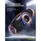 Портативна колонка Bluetooth HOPESTAR A60 RGB з мікрофоном 100W, 18000mAh Чорна - зображення 3