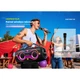 Портативна колонка Bluetooth HOPESTAR Party Box 168 з 2-ма мікрофонами 400W, 32000mAh Чорна - зображення 8
