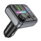 АЗП з FM-модулятором BOROFONE BC50 Ascenso PD20W+QC3.0 car BT FM transmitter Black (6941991115257) (17407) - изображение 4