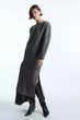 Сукня жіноча COS boiled-wool long-sleeved maxi dress 1216919002 XS Сірий - изображение 1