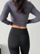 Жіночі утеплені лосини кльош з корсетним поясом Uaclothes 50-52 Чорний (like36347-167701358) - зображення 5