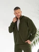 Чоловічий спортивний костюм на блискавці (кофта+штани) Uaclothes 54-56 Хакі (like36359-167821359) - изображение 5