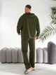 Чоловічий спортивний костюм на блискавці (кофта+штани) Uaclothes 42-44 Хакі (like36367-167901349) - изображение 6