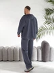 Чоловічий спортивний костюм на блискавці (кофта+штани) Uaclothes 54-56 Графітовий (like36364-167871359) - зображення 7