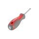 Отвертка шлицевая, SL5,0×75 мм, Cr-V INTERTOOL VT-3304 - изображение 2