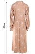 Жіноча сукня з тонкого джинсу в квіти LadyLike 46 Бежевий (ll2214316789407) - зображення 4