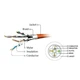 Патч-корд 5м S/FTP Cat 6A CU LSZH black Cablexpert (PP6A-LSZHCU-BK-5M) - зображення 3