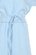 Жіноча сукня на резинці з поясом кушак LadyLike 46 Блакитний (ll2213620069403) - изображение 5