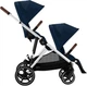Додаткове прогулянкове сидіння для коляски Cybex Gazelle S Ocean Blue Gold (4063846322732) - зображення 3