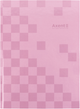 Записная книга Axent Mosaic А4 203x273 мм 96 листов в клетку Розовая (8427-3-A) - изображение 1
