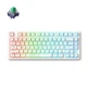 Механічна клавіатура на магнітних свічах MCHOSE Jet75, 80 Key, RGB, Win/Mac OS, УКР/АНГЛ, White Topographic (MC-Jet75-9) - изображение 1