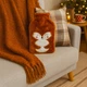 Грілка гумова Altom Design у плюшевому чохлі Plush Fox 1,8 л (17080011441) - изображение 5