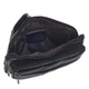 Мужская кожаная поясная сумка BUFFALO BAGS M8977A черная - изображение 6