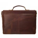 Портфель мягкий кожаный BUFFALO BAGS M2009R коричневый нубук - изображение 2