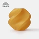 PLA-пластик Філамент Bambu Lab PLA Basic Gold (10401) для 3D-принтера - 1Кг, 1.75mm Голд Золотий з Котушкою / Filament With Spool / з RFID чіпом Міткою (NFC) - зображення 1
