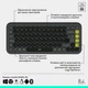 Комплект Logitech POP Icon Combo Bluetooth UA Graphite (920-013156) - изображение 8