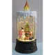 Нічник новорічний Свічка зі сніговиком XMAS WDL-23016B 10087 з LED-підсвічуванням, музикою та автоподувом для імітації снігу - зображення 2