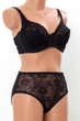 Мереживний комплект жіночої білизни Plus Size NoBrand 90Е Чорний (p-18985-225310) - изображение 1