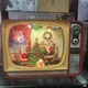 Новогодний ночник Ретро телевизор WDL-24034B XMAS 22х18х13 см. с подсветкой и музыкой, от 3 батареек АА и USB, пластиковый - изображение 4