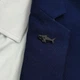 Значок из стали BROCHE брошь бижутерия Акула чёрный BRGV115233 - изображение 6