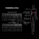 Женская портупея на грудь из натуральной кожи украшенная кольцами черного цвета Art of Sex размер XS-M - изображение 3